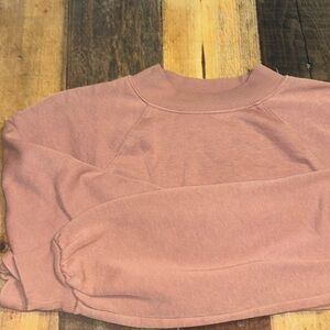 Dusty Rose crewneck sweatshirt